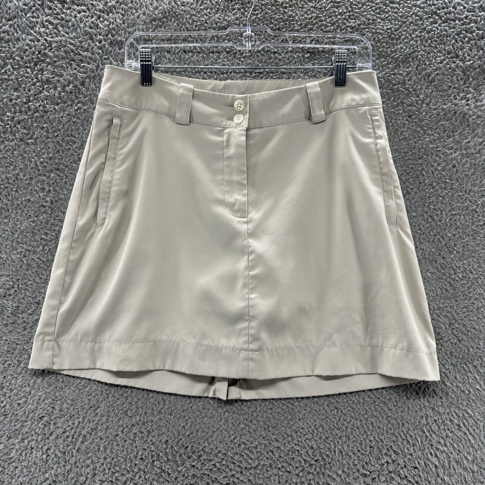 Nike Skirt Women's 6 Beige Lined Golf Tour Performance Skirt Ladies Size 6